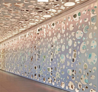 德城区镂空雕花铝单板幕墙